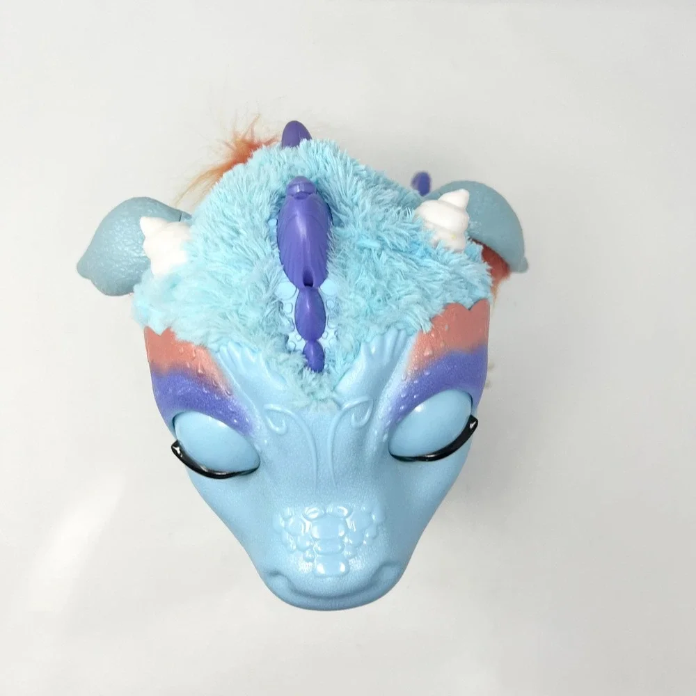 Hasbro‎ FurReal Friends Torch My Blazin Dragon Interactive Plush Blue Tested